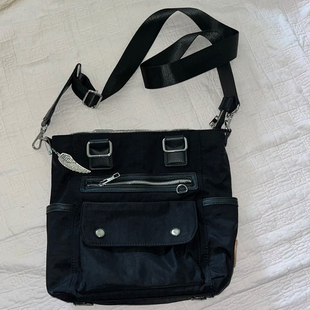 Cross body satchel-Martha Stewart